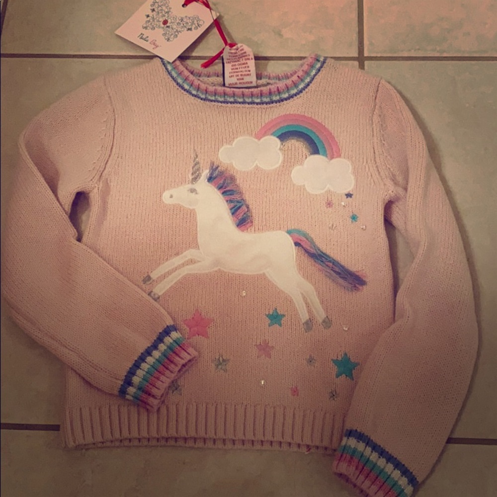 CUUUTE UNICORN SWEATER NWT
